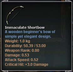 Immaculate Bow
