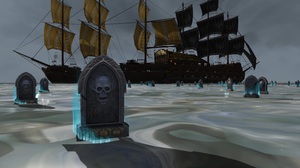 Tombstones After Naval Fight