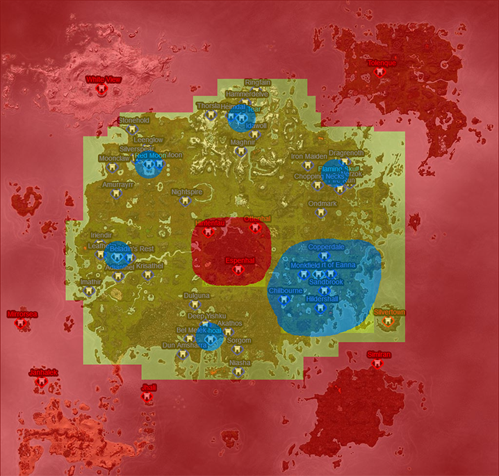 Zone Change Map