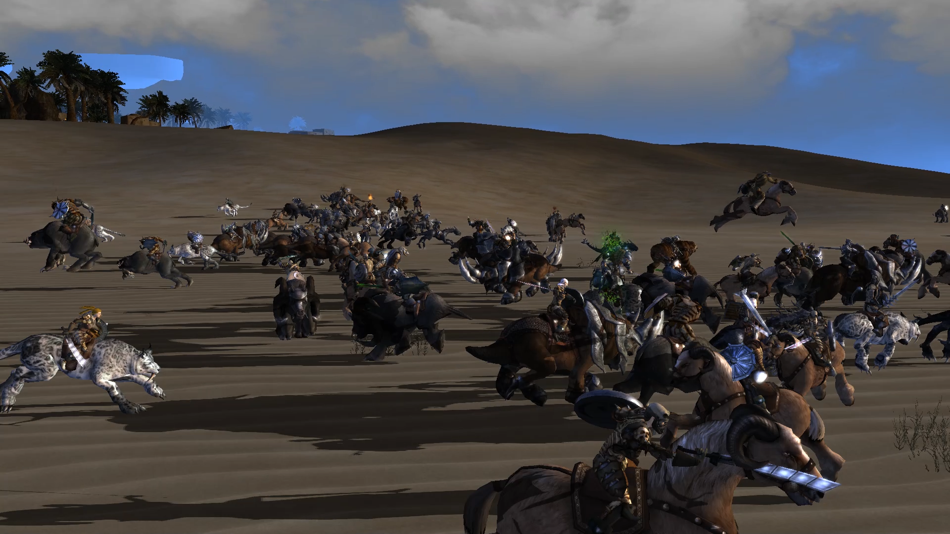 Open World Mount Fighting