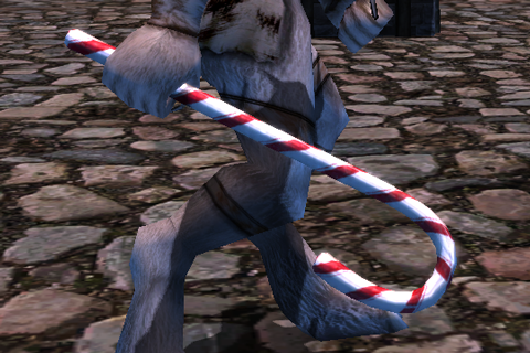 Candy Cane sword skin