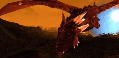 Red Dragon on the Hunt